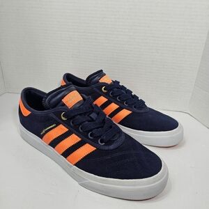 Adidas Adi-Ease x Los Cien Sneakers Skate Blue Mens Orange Size 8.5